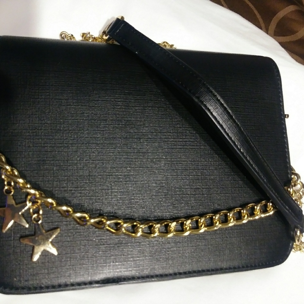 Navy & black hipster crossbody